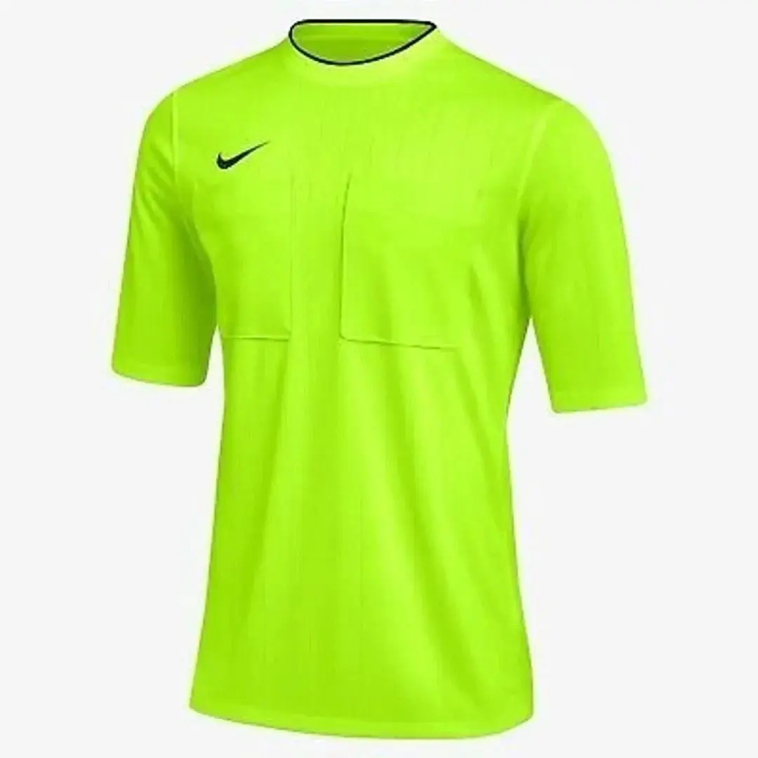 Nike Referee`s Shirt II Dri-fit - Volt Black Long Sleeves Women Sz M