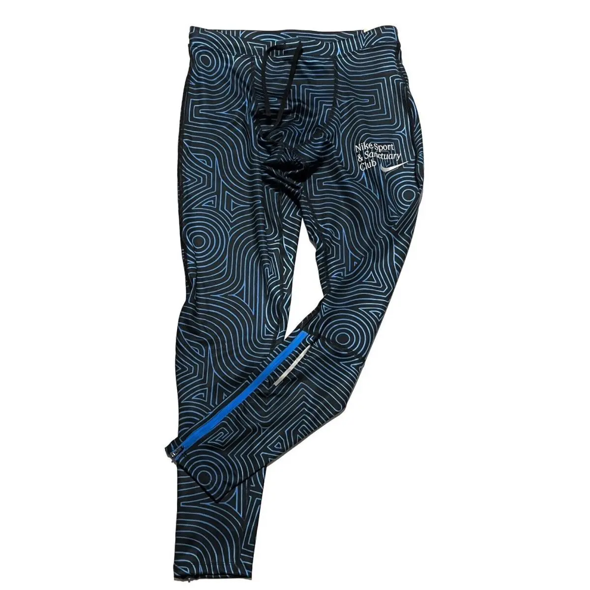Sport Sanctuary Club Dri-fit Running Tights Pants Mens Sz M FB9034-406 Med by Nike