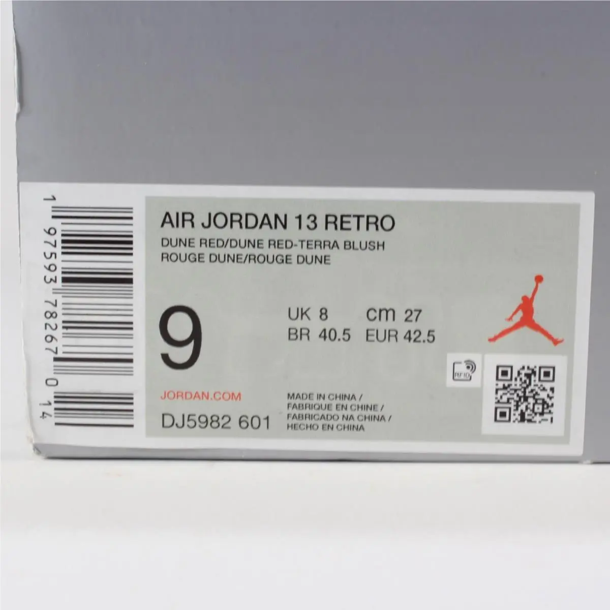 Nike shoes - Air Jordan 13 Retro - Air Retro - DJ5982-601 - Red 8