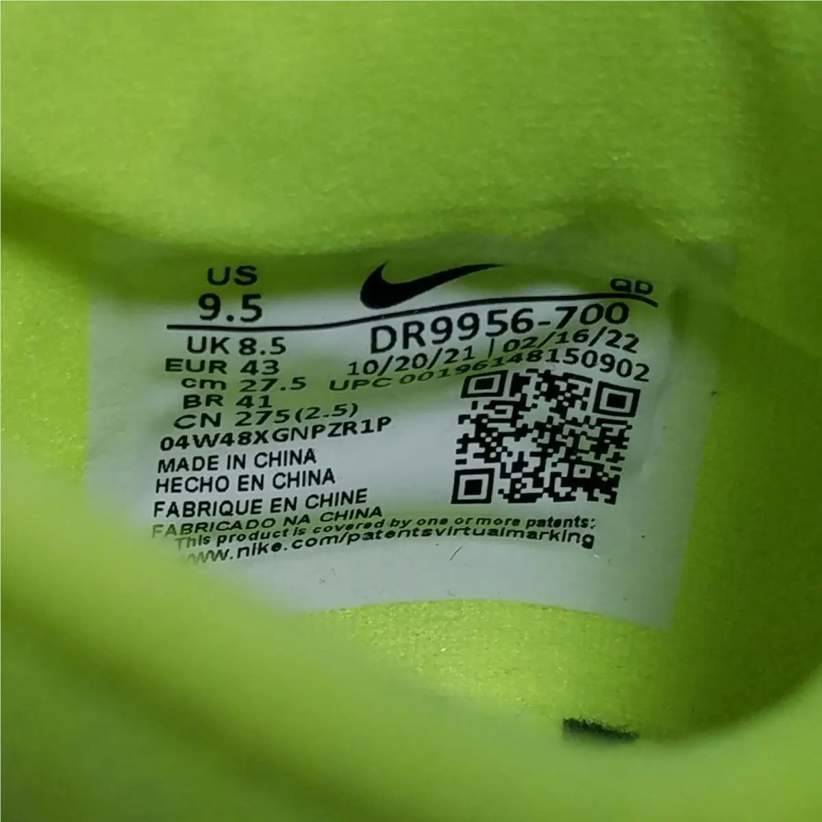 Nike shoes - Nike Zoom Ja Fly 3 - DR9956-700 - Yellow 12