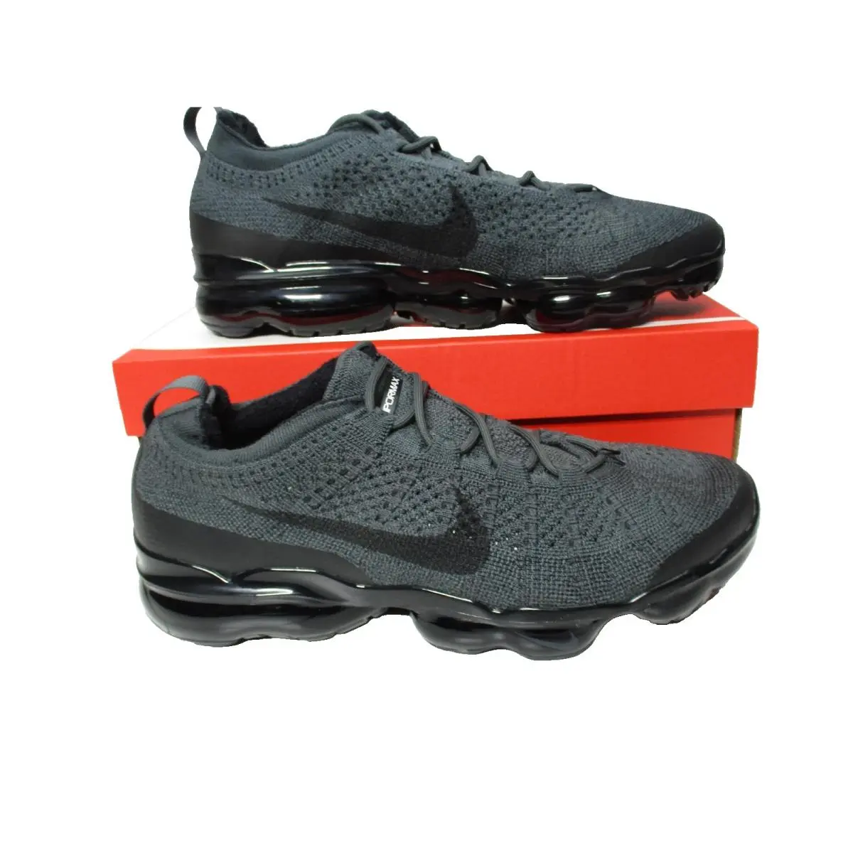 Nike Air Vapormax 2023 FK Shoes Mens Size 10 Anthracite Black Flyknit DV1678-006
