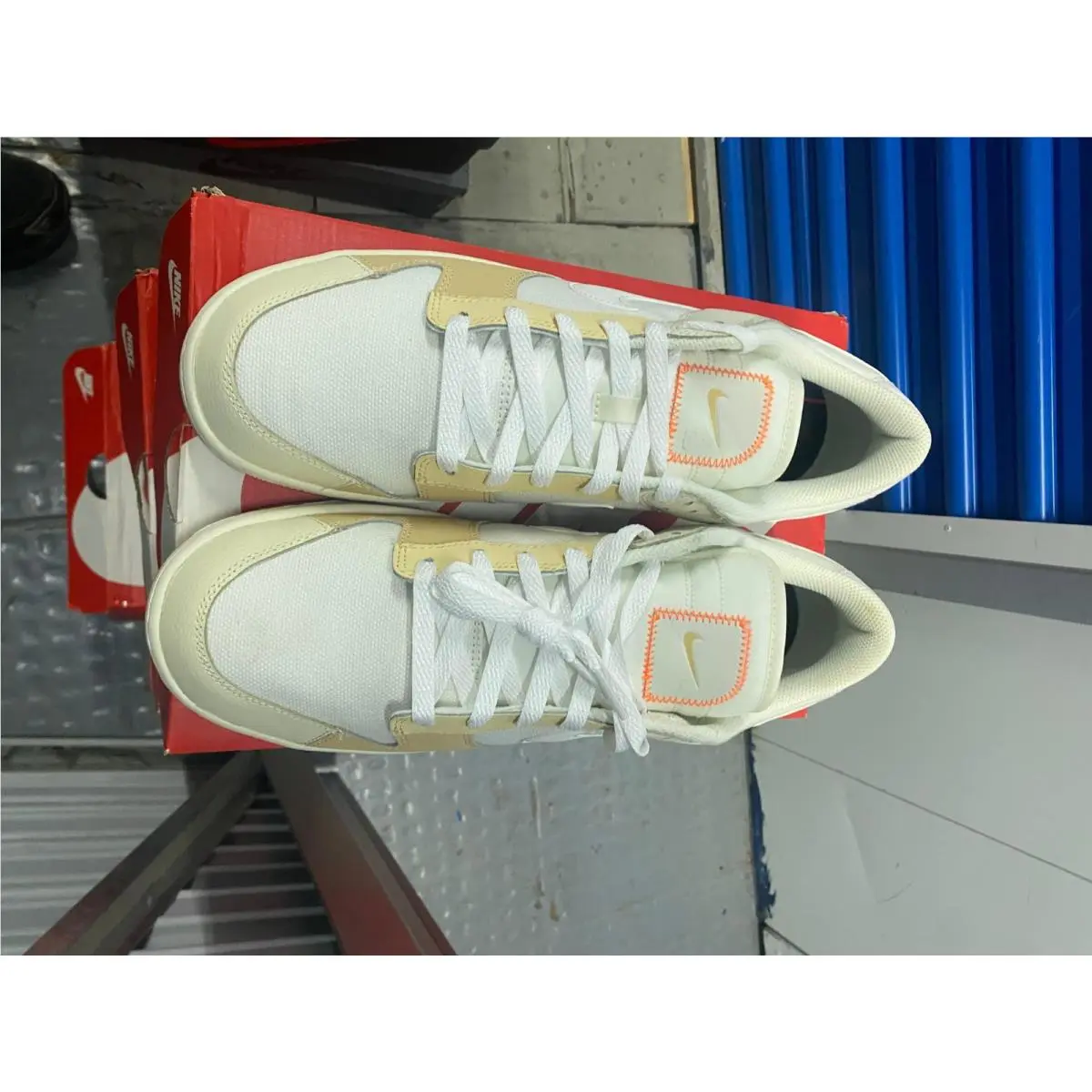 Nike shoes - DV0831003 - DV0831-003 - white white sanddrift 6