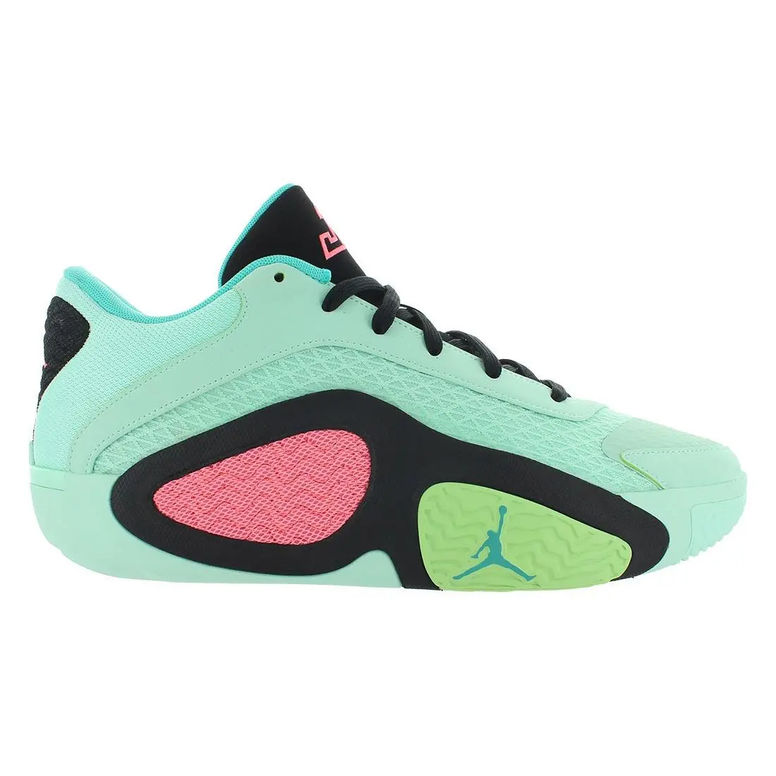 Nike Jordan Tatum 2 Unisex Shoes Size 12 Color: Mint Foam/lava Glow Black - Mint Foam/Lava Glow Black
