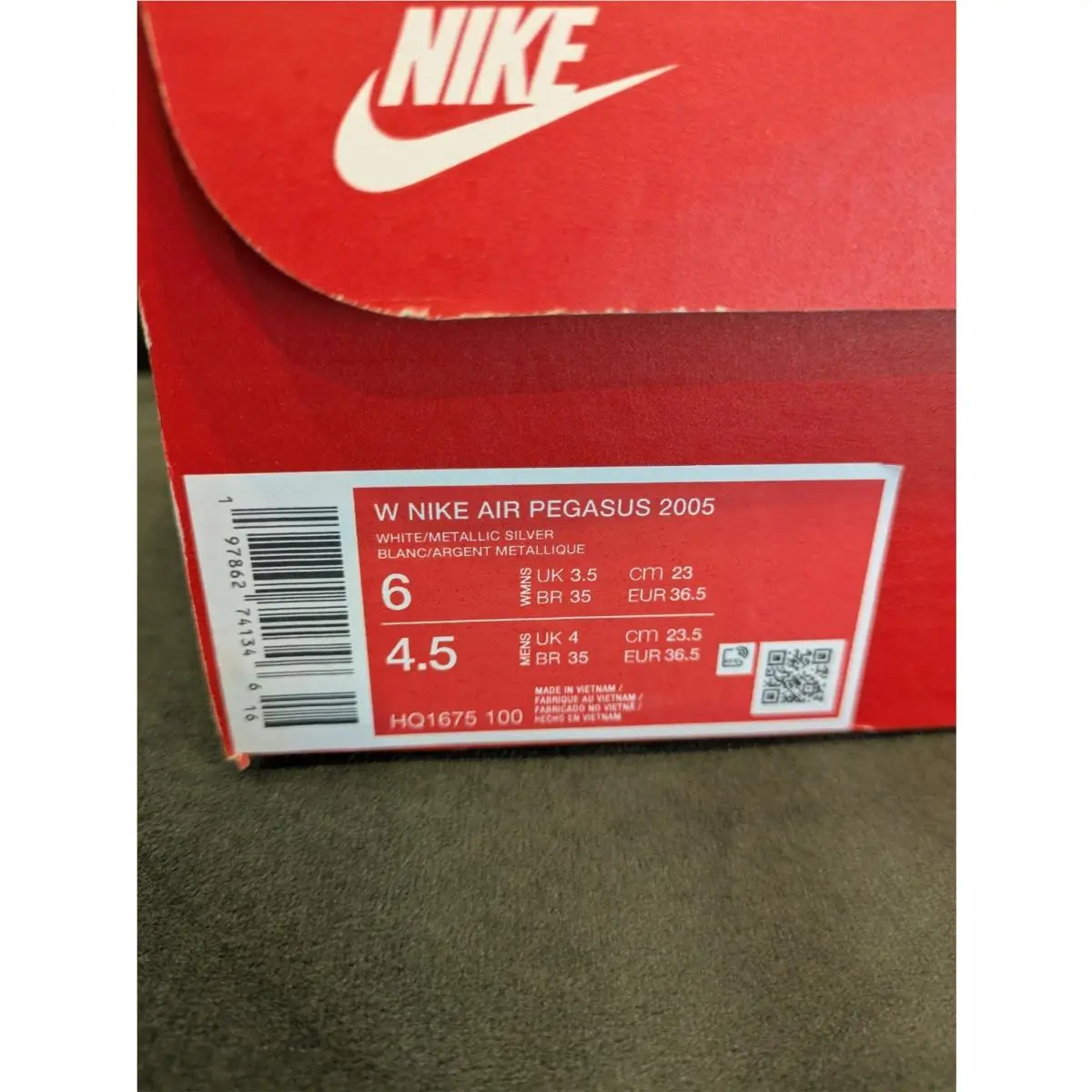Nike shoes - Nike Air Pegasus 2005 - Air Pegasus - HQ1675-100 - White 3