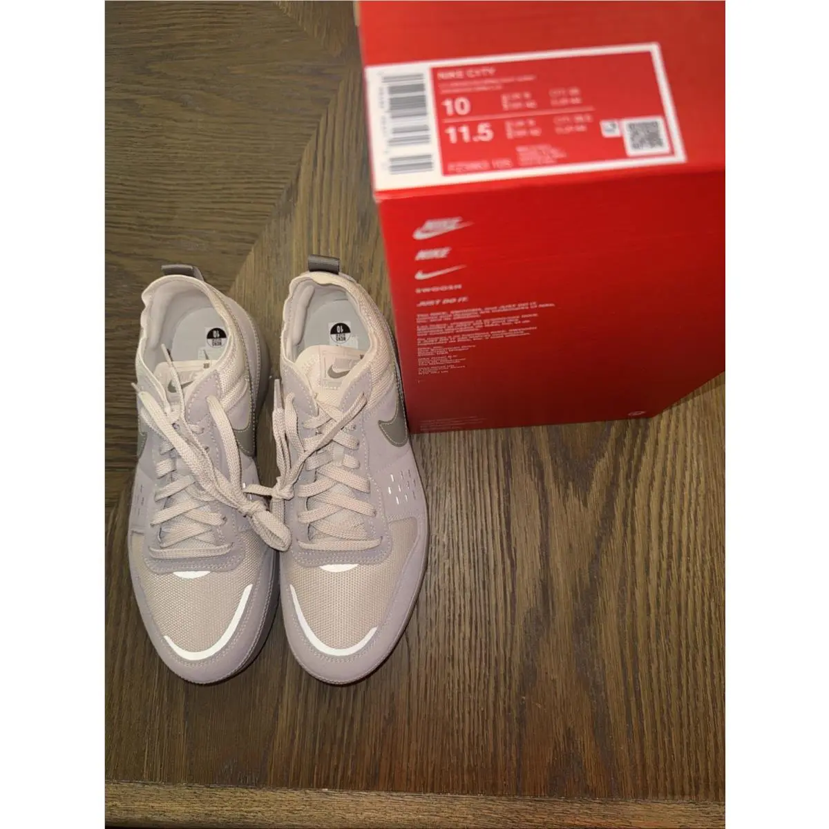 Nike shoes - C1TY City - City - Light Orewood Brown/College Grey/Silver Sage/Light Army (UPC: 0198488583570) 4