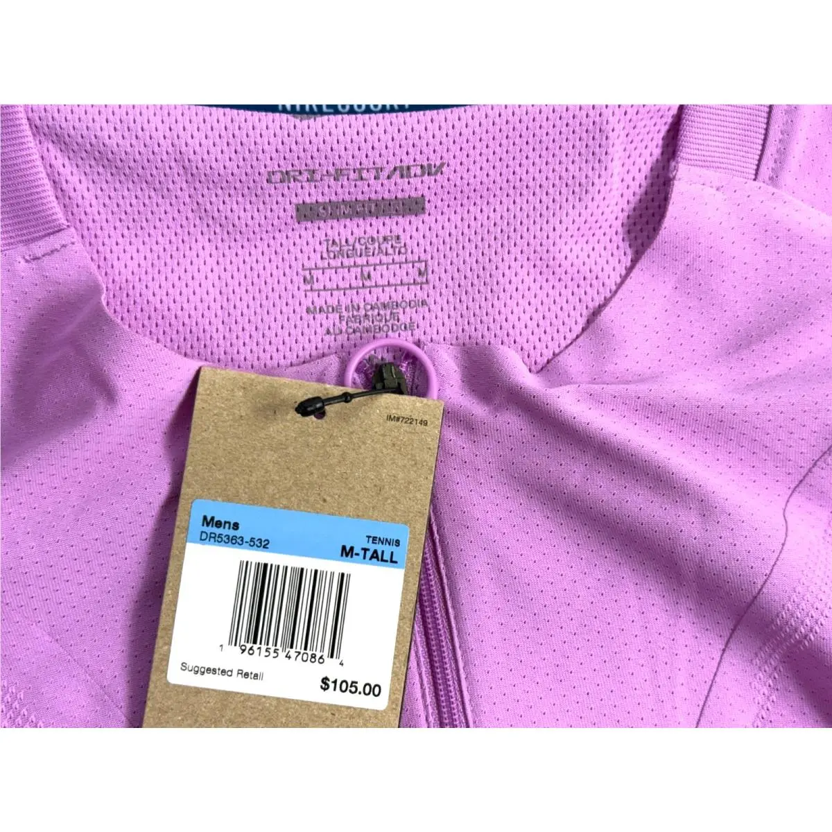 Nike clothing - Court Dri-FIT ADV Slam - Court ADV Slam - DR5363-532 - Pink 4