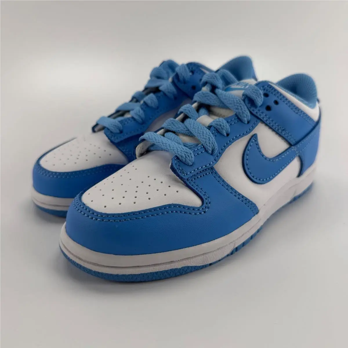 Nike Dunk Low PS University Blue White CW1588-103 Kids Size 13C Sneakers