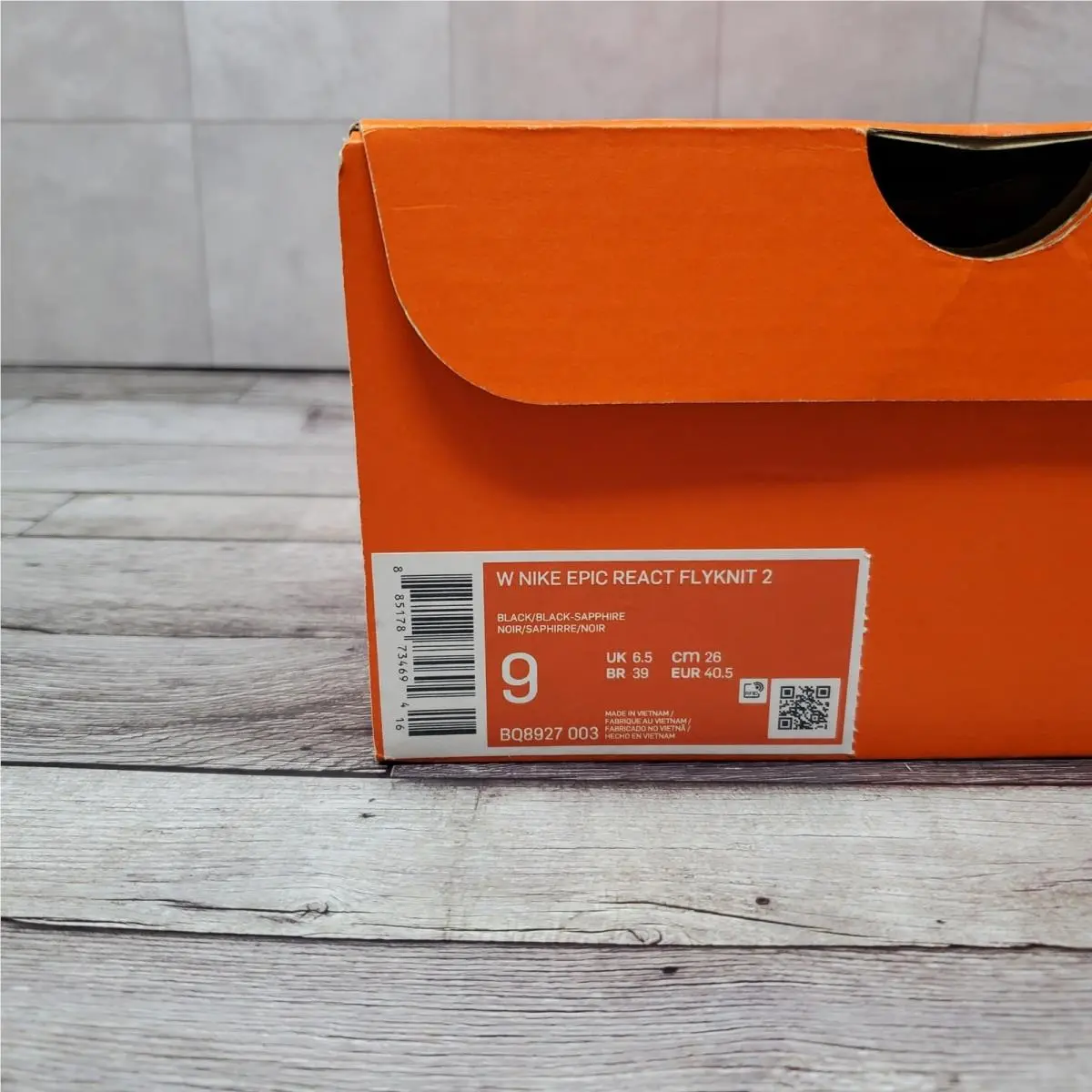 Nike shoes - Nike Epic React Flyknit 2 - BQ8927-003 - Black 8