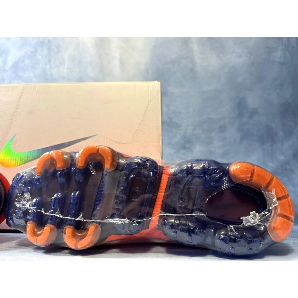 Nike shoes - Nike Air VaporMax - Air VaporMax - AR5406-600 - Red Orbit/ Obsidian- Total Orange 9