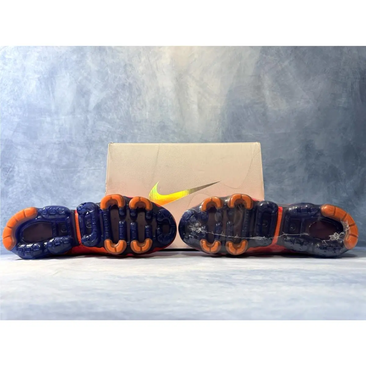 Nike shoes - Nike Air VaporMax - Air VaporMax - AR5406-600 - Red Orbit/ Obsidian- Total Orange 8