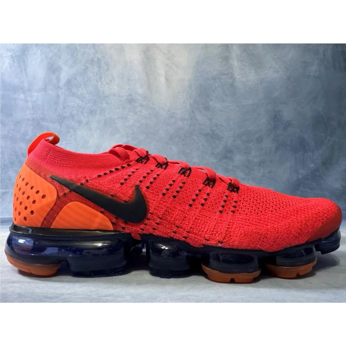 Nike shoes - Nike Air VaporMax - Air VaporMax - AR5406-600 - Red Orbit/ Obsidian- Total Orange 3