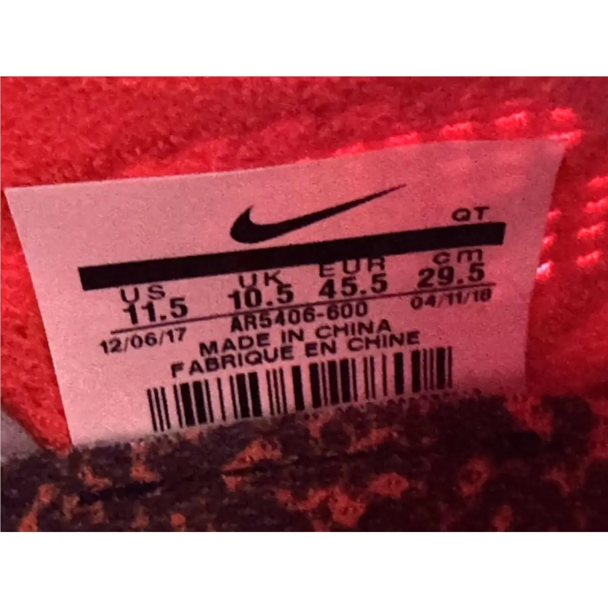 Nike shoes - Nike Air VaporMax - Air VaporMax - AR5406-600 - Red Orbit/ Obsidian- Total Orange 7