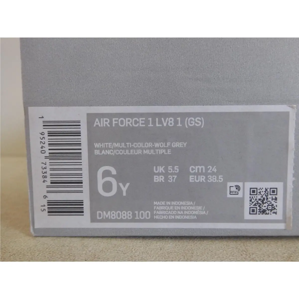 Nike shoes - Nike Air Force 1 LV8 - DM8088-100 - White (UPC: 195240733846) 7