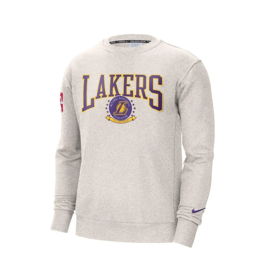 Los Angeles Lakers Nba 75th Anniversary Court-side Sweatshirt Size XL by Nike