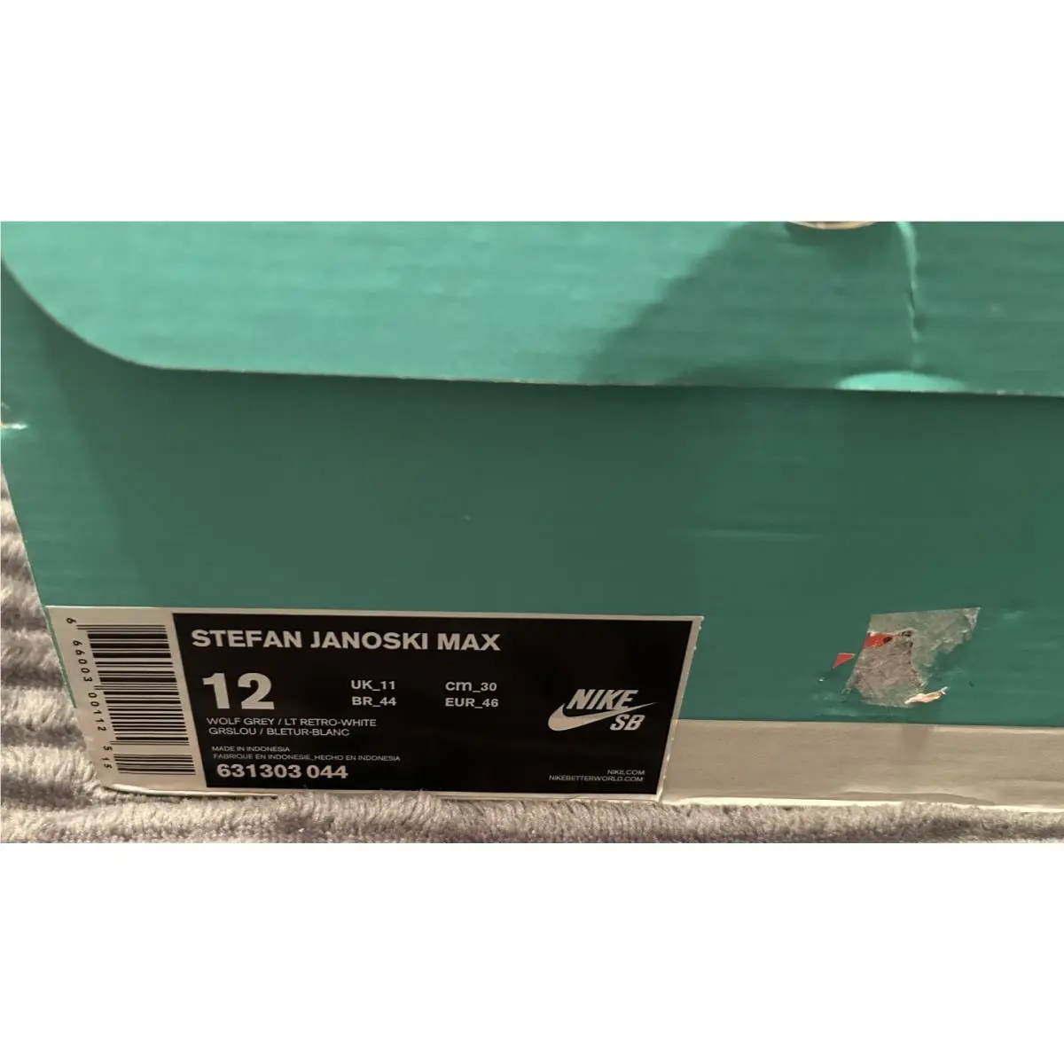 Nike shoes - Nike Zoom Stefan Janoski - Zoom Stefan Janoski - 631303-044 - Gray 2