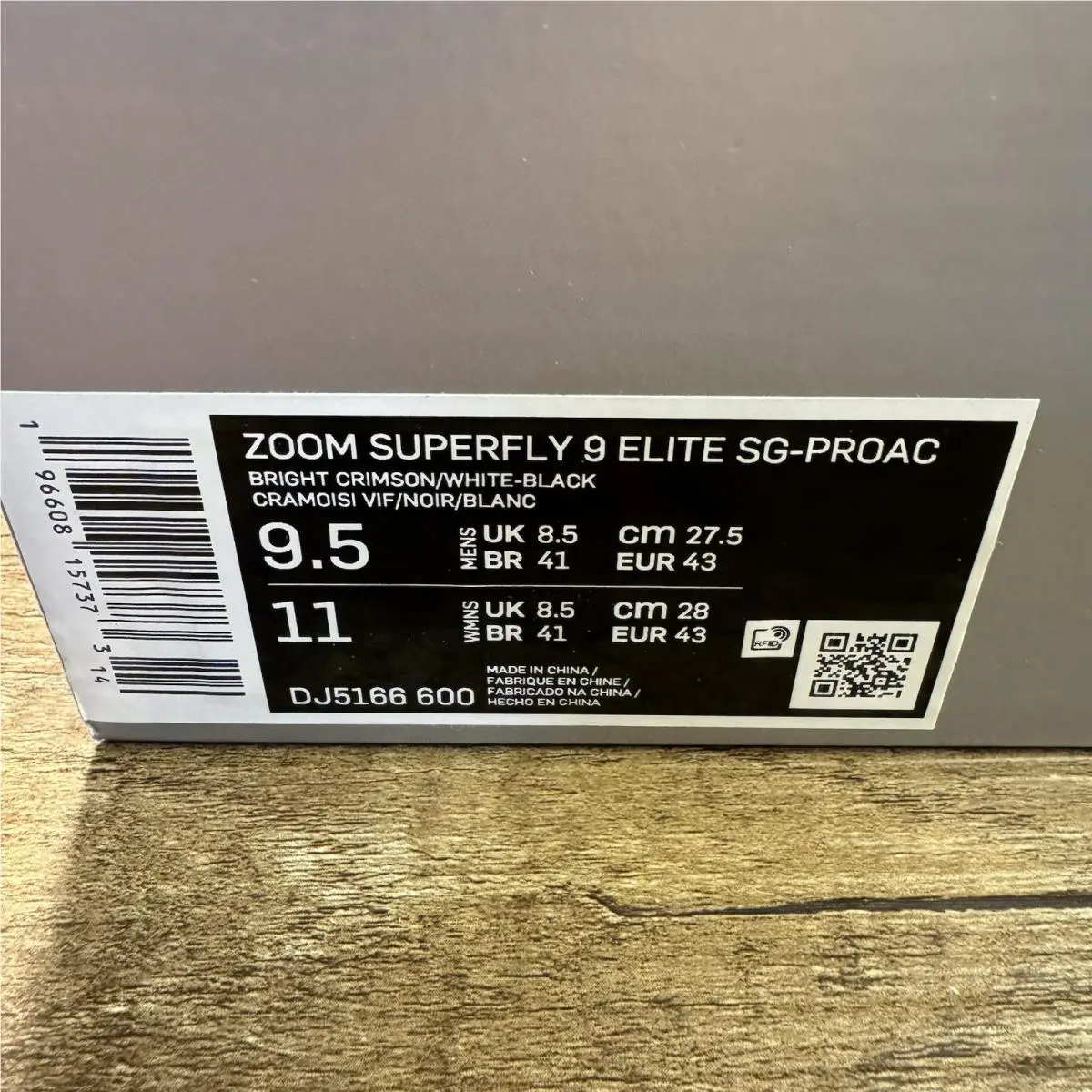 Nike shoes - Nike Zoom Superfly 9 Elite SG-PROAC - DJ5166-600 - White (UPC: 196608157380) 0
