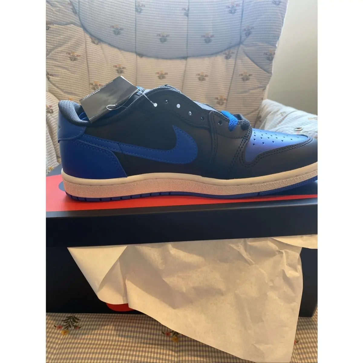 Nike Jordan 1 Retro Low 85 Royal Shoes Nike IB1981-004 Sz. 10