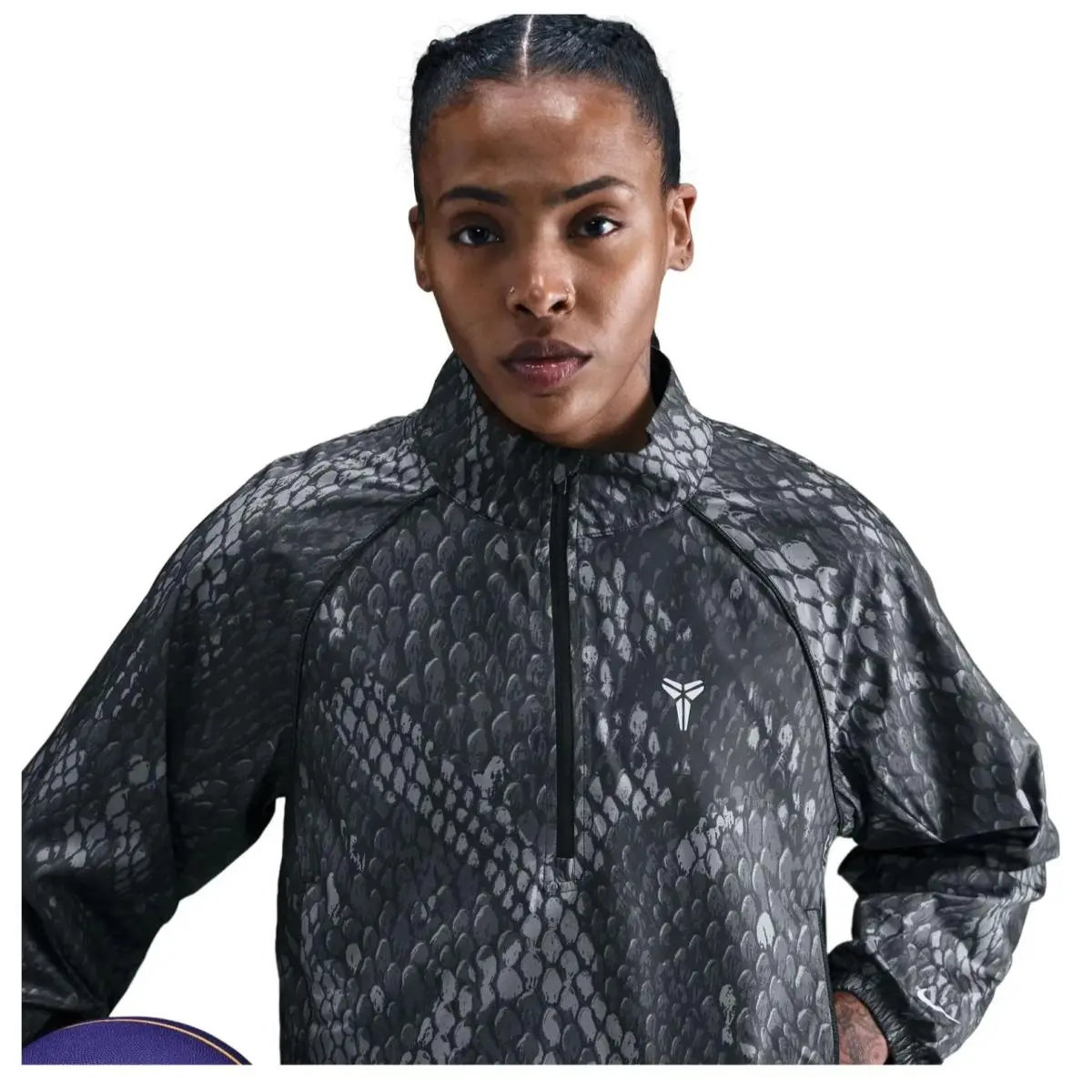 Nike Air Kobe Mamba 3M Lightweight Woven Jacket Women Size L-tall IB2718-010