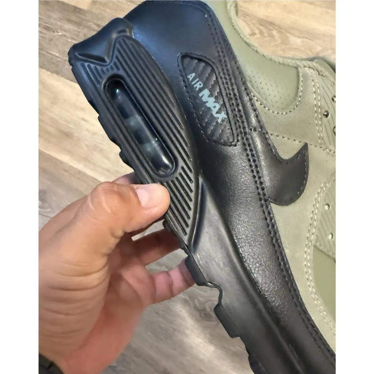 Nike shoes - Nike Air Max 90 - Air Max - IF0670-800 - Siilver Safe / Mineral Slate / Black (UPC: 198958751782) 8