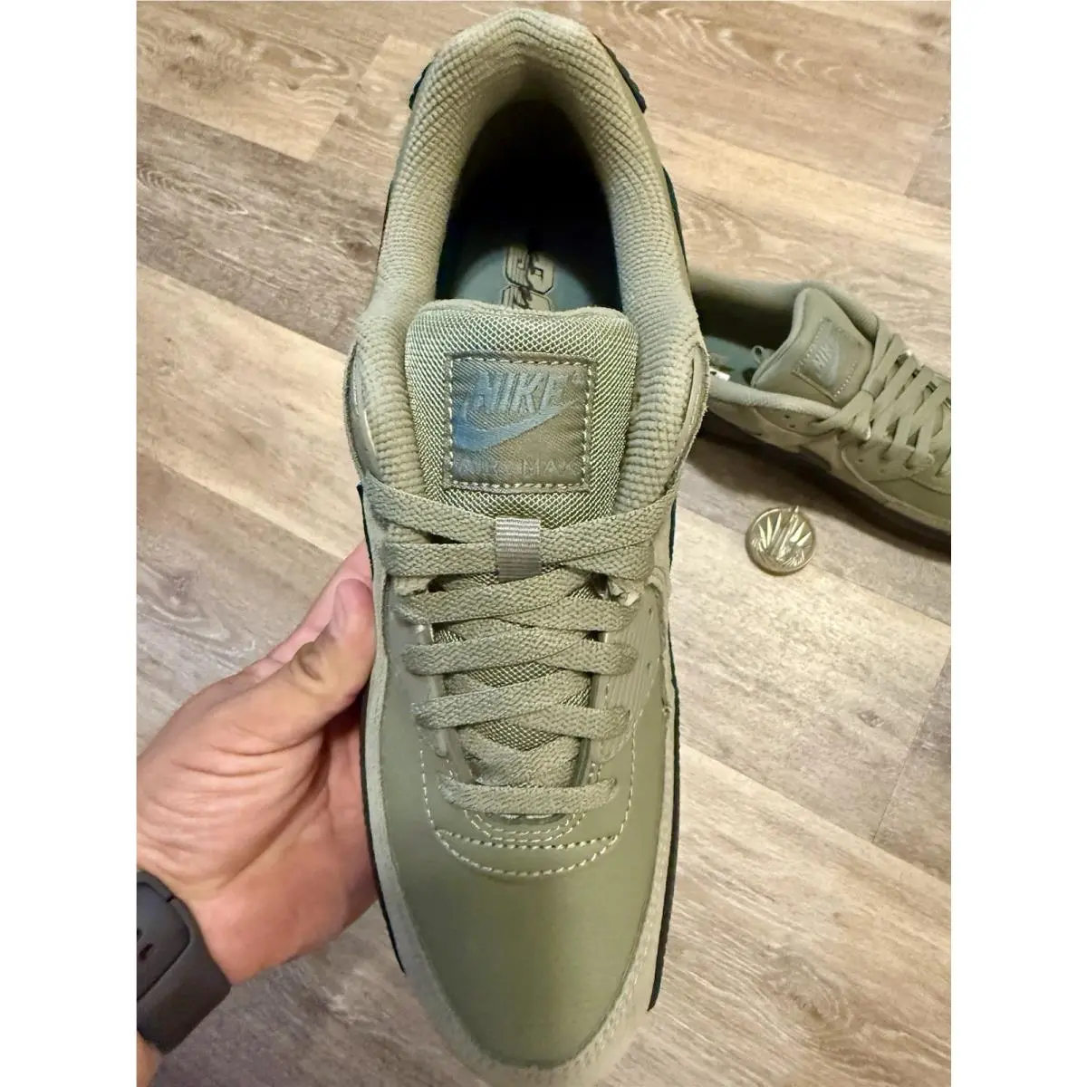 Nike shoes - Nike Air Max 90 - Air Max - IF0670-800 - Siilver Safe / Mineral Slate / Black (UPC: 198958751782) 7