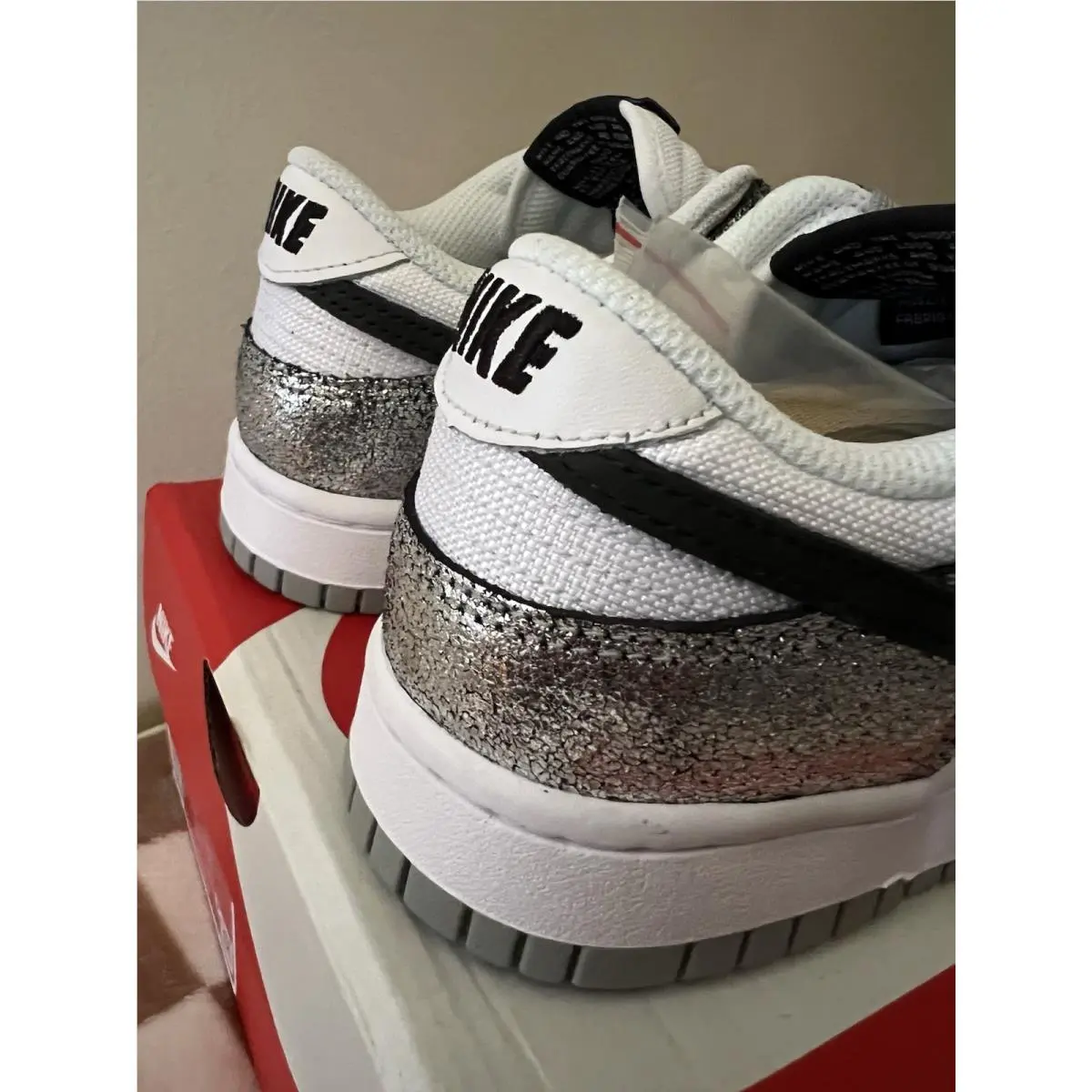 Nike shoes - Nike Dunk Low - Dunk Low - DO5882 001 - Off Noir/Metallic Silver 8
