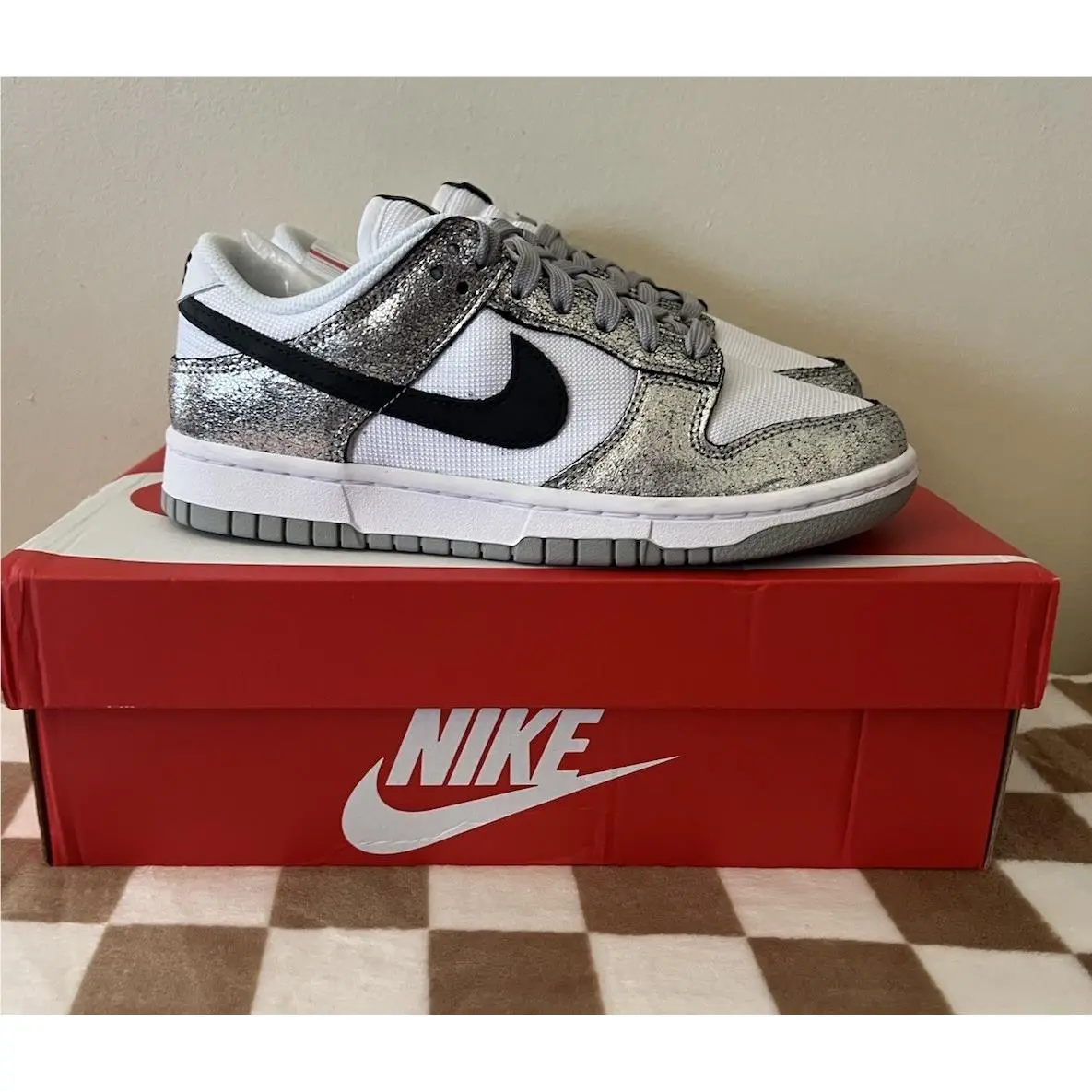 Nike shoes - Nike Dunk Low - Dunk Low - DO5882 001 - Off Noir/Metallic Silver 0