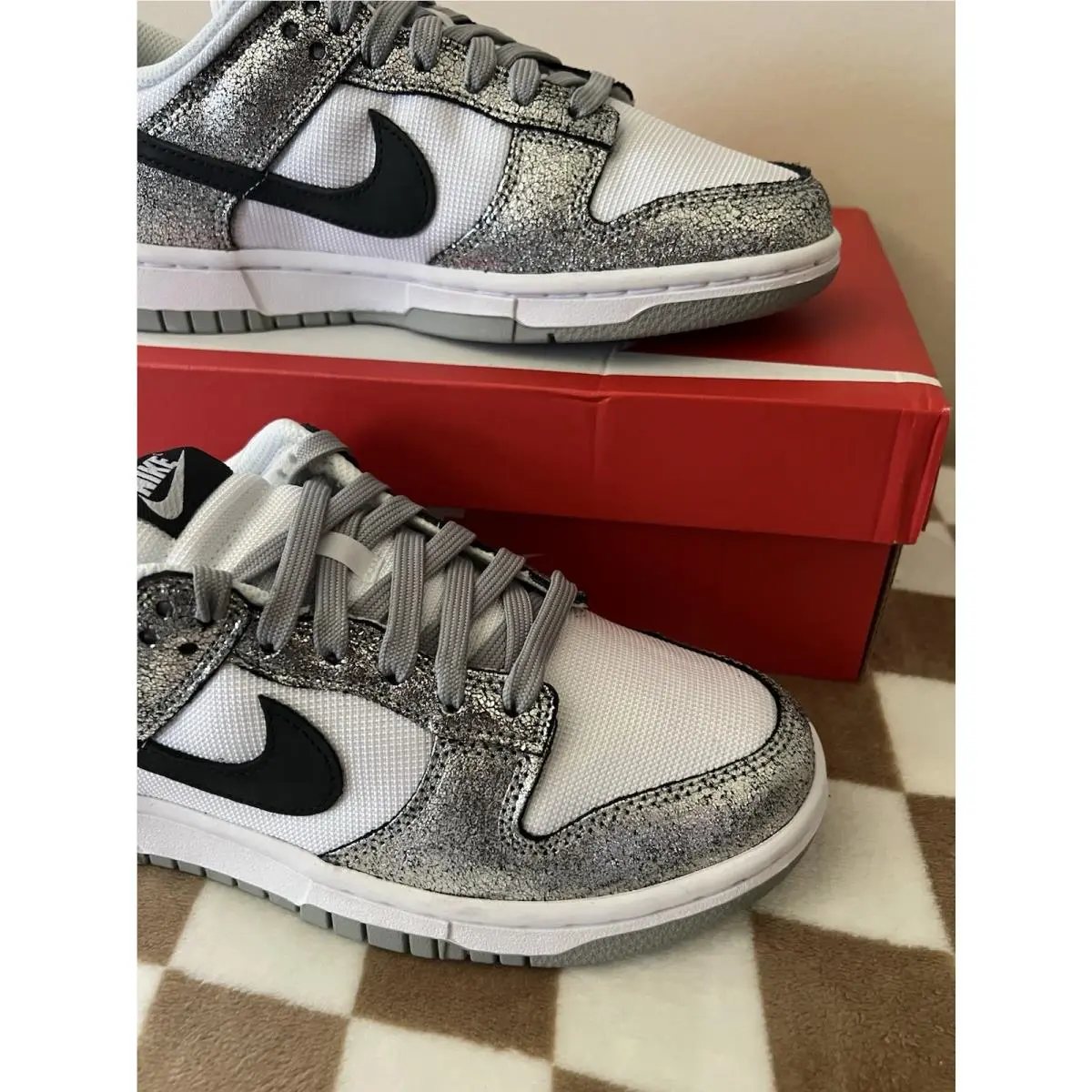 Nike shoes - Nike Dunk Low - Dunk Low - DO5882 001 - Off Noir/Metallic Silver 2