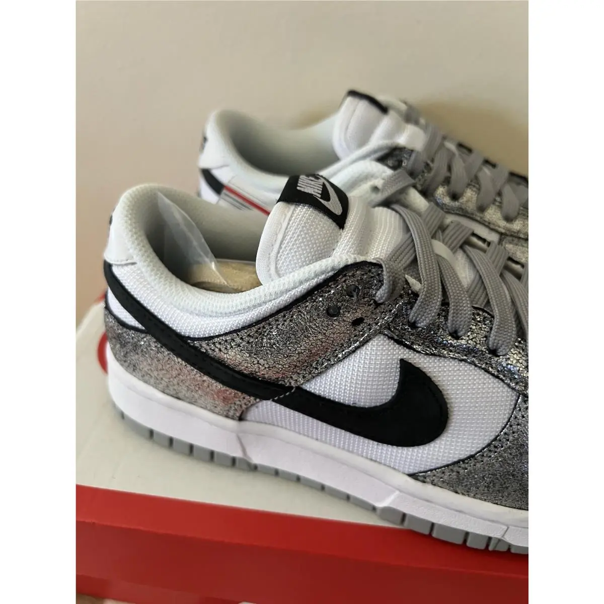 Nike shoes - Nike Dunk Low - Dunk Low - DO5882 001 - Off Noir/Metallic Silver 5