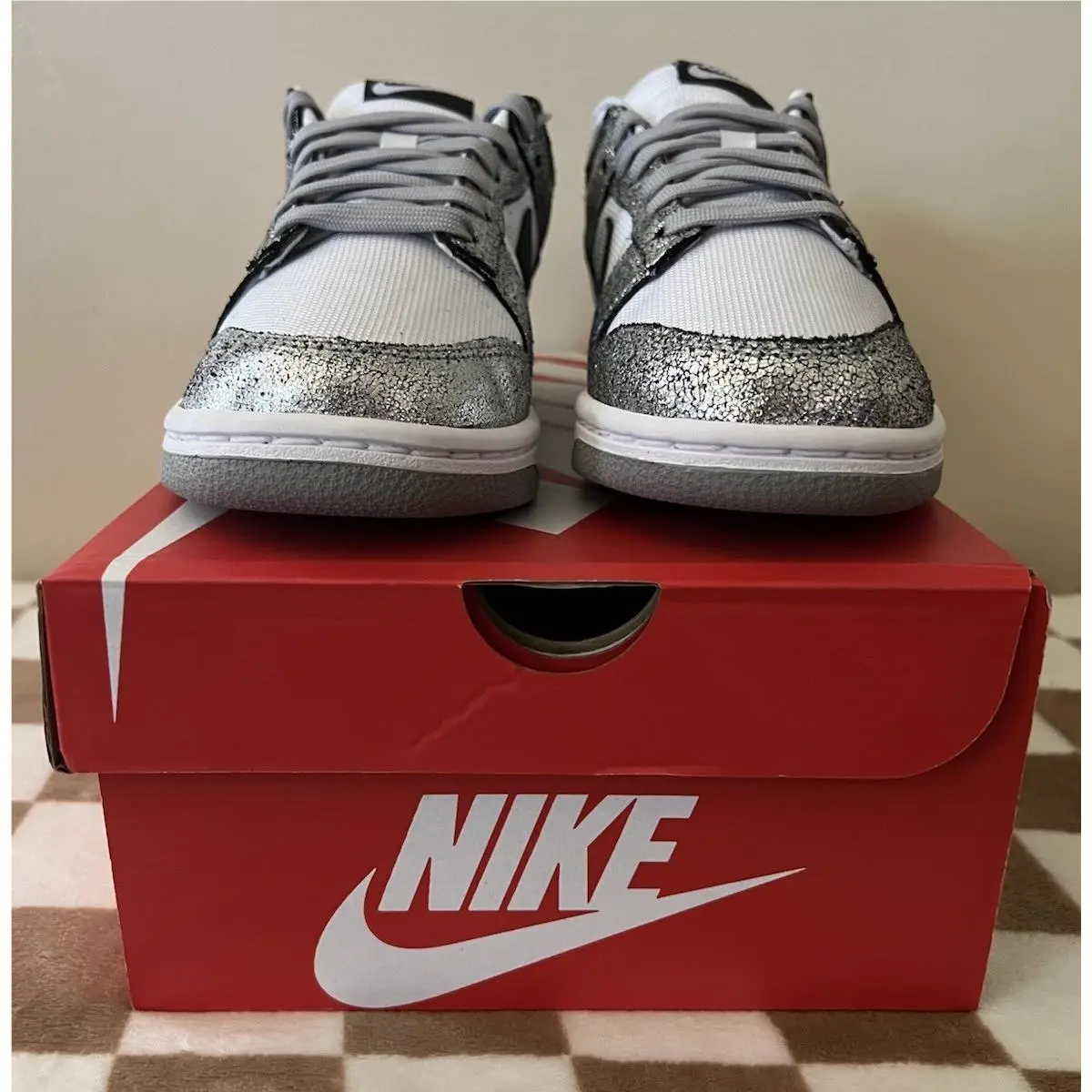 Nike shoes - Nike Dunk Low - Dunk Low - DO5882 001 - Off Noir/Metallic Silver 6