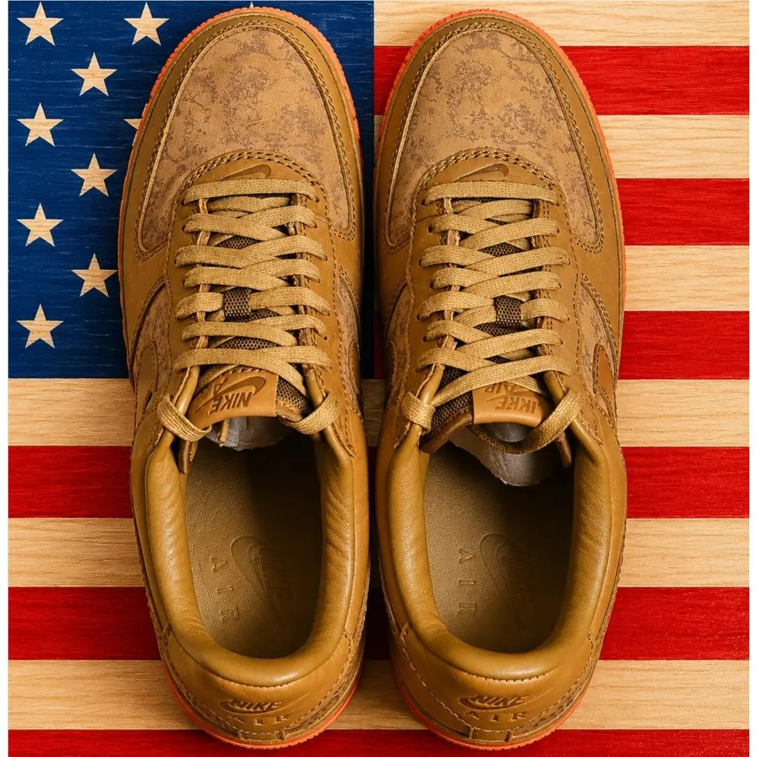 Nike shoes - Nike Air Force 1 - Air Force - 312486-271 - Brown, way: Maple/Golden-Hops/Wild-Mango 6
