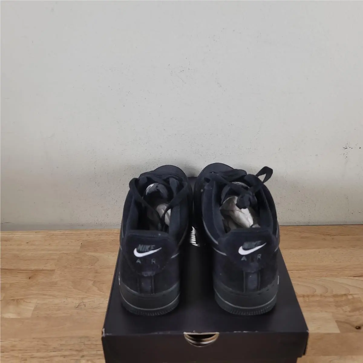 Nike shoes - Nike Air Force 1 - Air Force - IQ0292-010 - Black 6