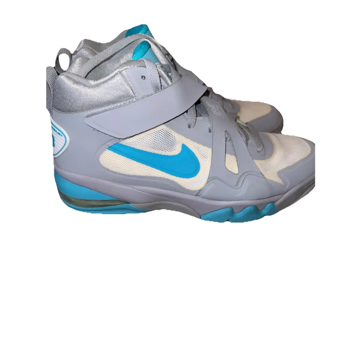 Nike shoes - Nike Air Force Max Cb - 616761-002 - Wolf Grey/Gamma Blue-White (UPC: 0659658453883) 3