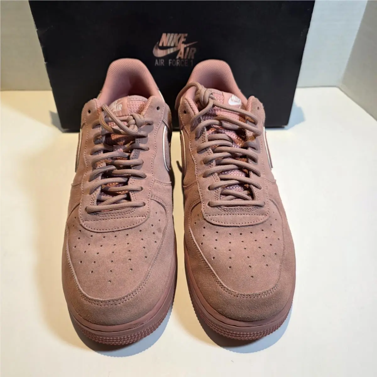 Nike shoes - Nike Air Force 1 `07 LV8 Suede - AA1117-601 - Red 0