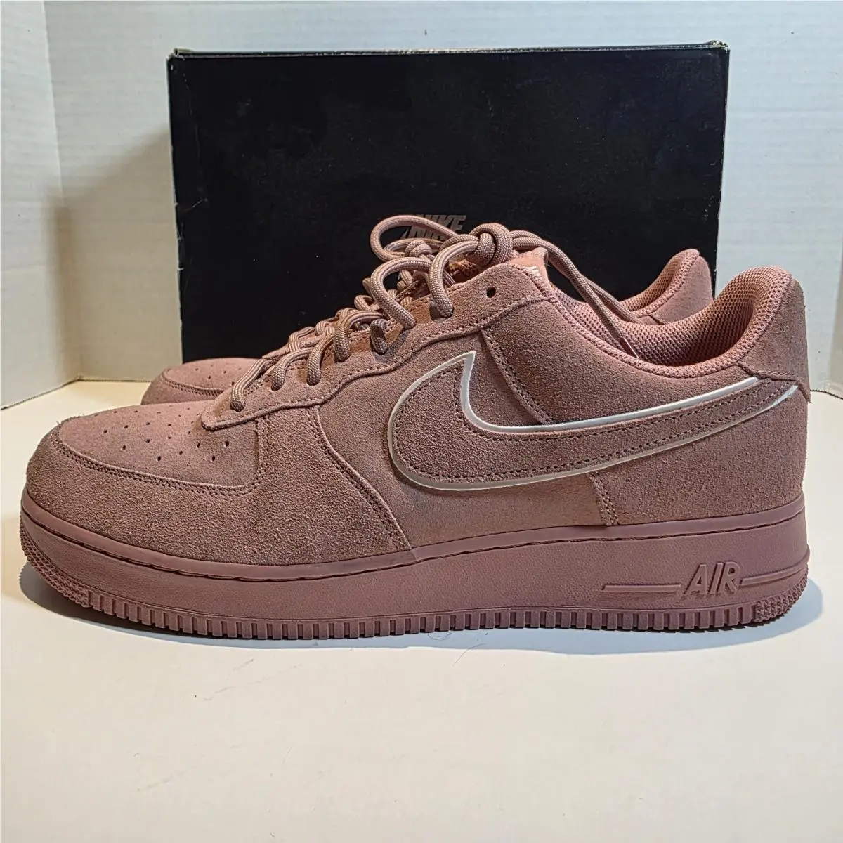 Nike shoes - Nike Air Force 1 `07 LV8 Suede - AA1117-601 - Red 1