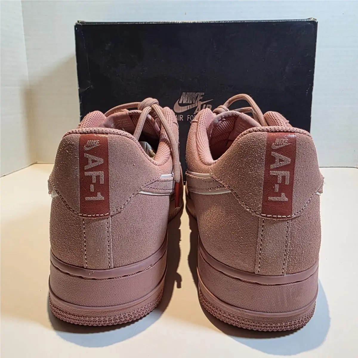 Nike shoes - Nike Air Force 1 `07 LV8 Suede - AA1117-601 - Red 3