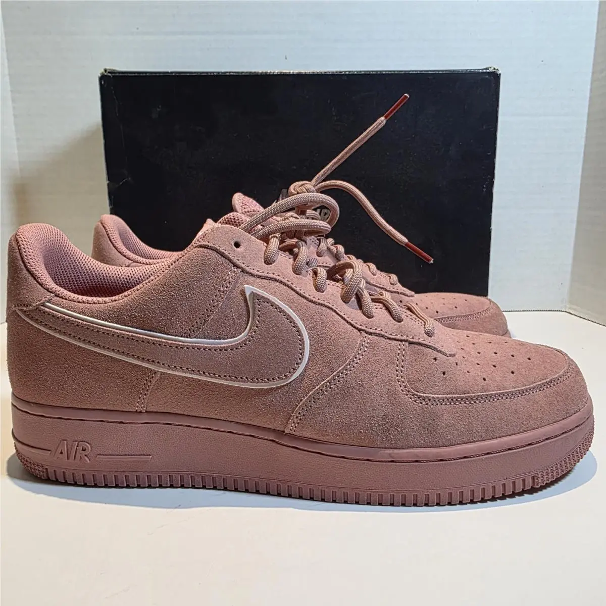 Nike shoes - Nike Air Force 1 `07 LV8 Suede - AA1117-601 - Red 5