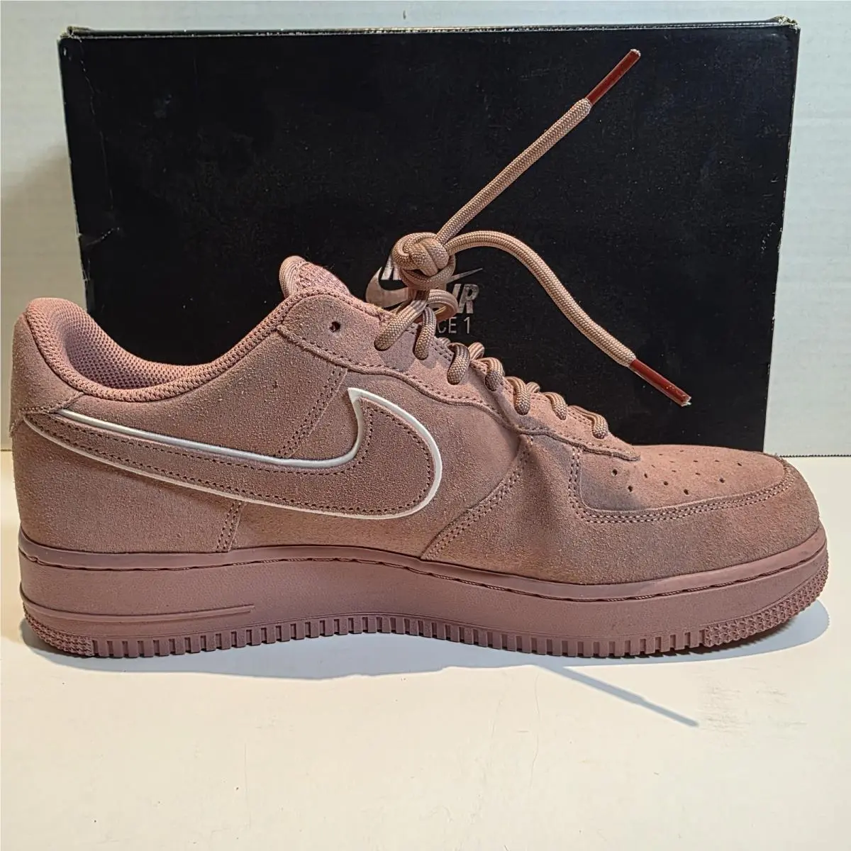Nike shoes - Nike Air Force 1 `07 LV8 Suede - AA1117-601 - Red 6