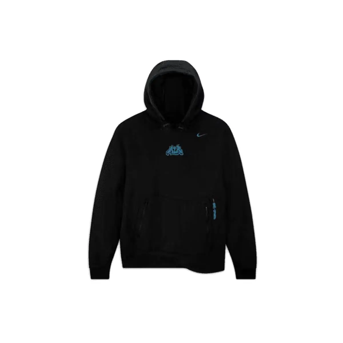 Off-white x  006 Mens Fleece Hoodie Black DN1759 010 Size Xxl by Nike