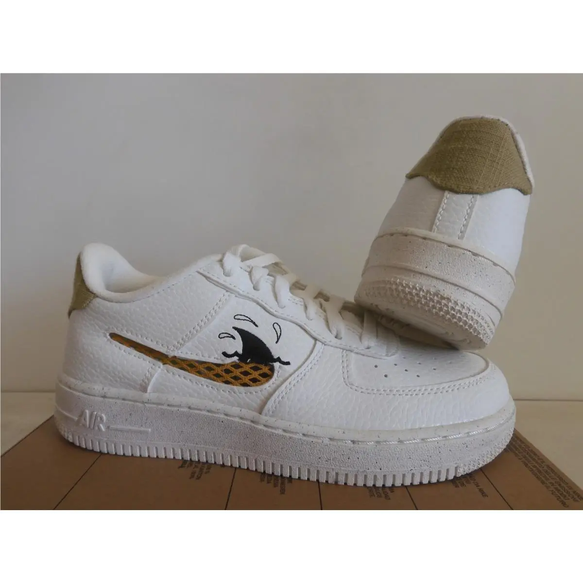 Nike shoes - Nike Air Force 1 LV8 - DQ7690 100 - Brown (UPC: 195870314828) 1