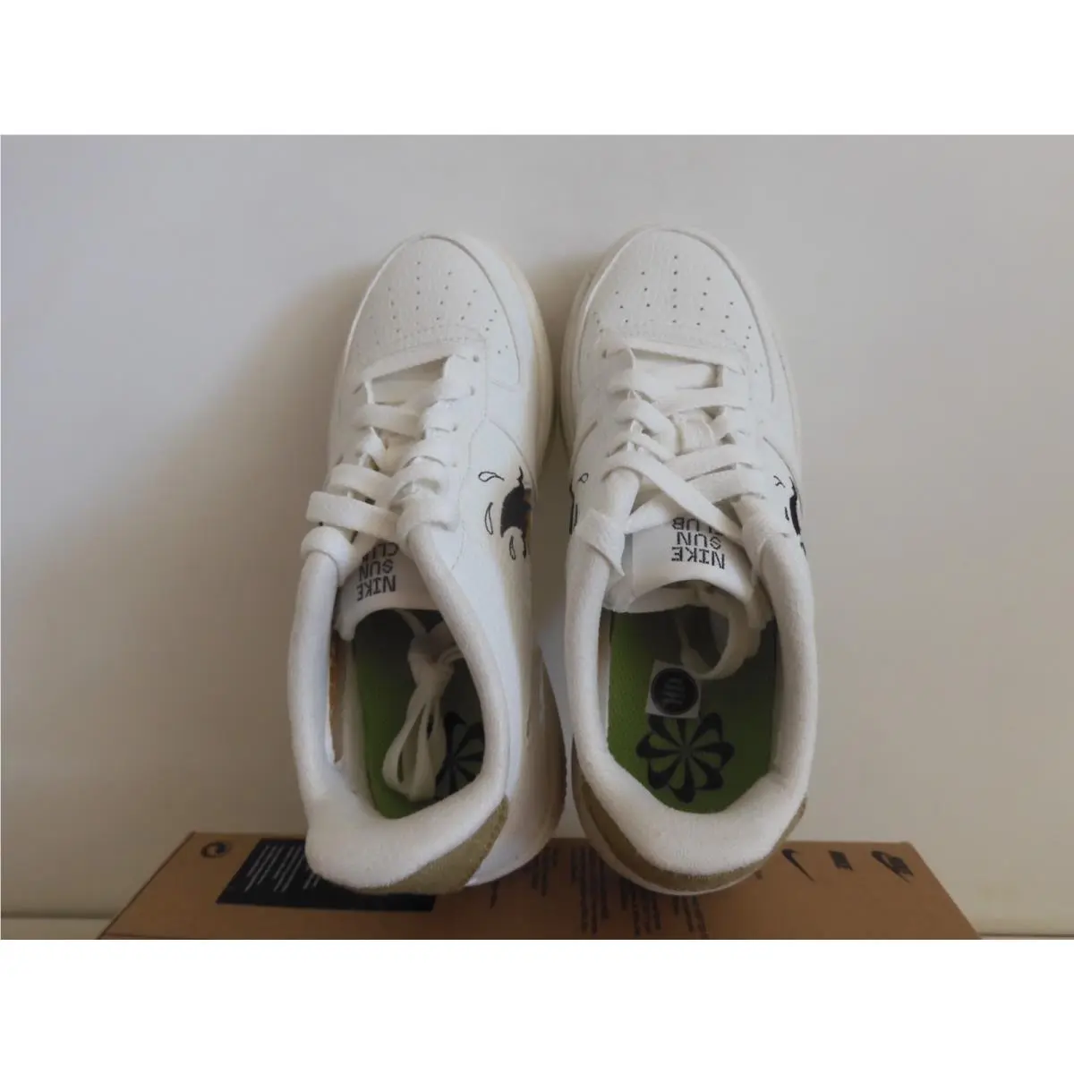 Nike shoes - Nike Air Force 1 LV8 - DQ7690 100 - Brown (UPC: 195870314828) 4