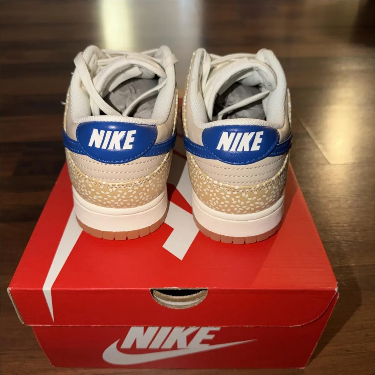 Nike shoes - Nike Dunk Low - Dunk Low - Sesame/Blue Jay-Sail-Sanddrift (UPC: 196152647405) 1