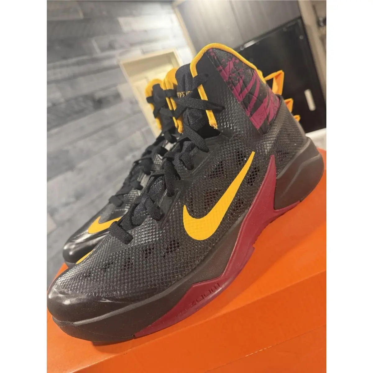 Nike shoes - Nike Zoom Hyperfuse - Zoom Hyperfuse - 615896-003 - Black 3