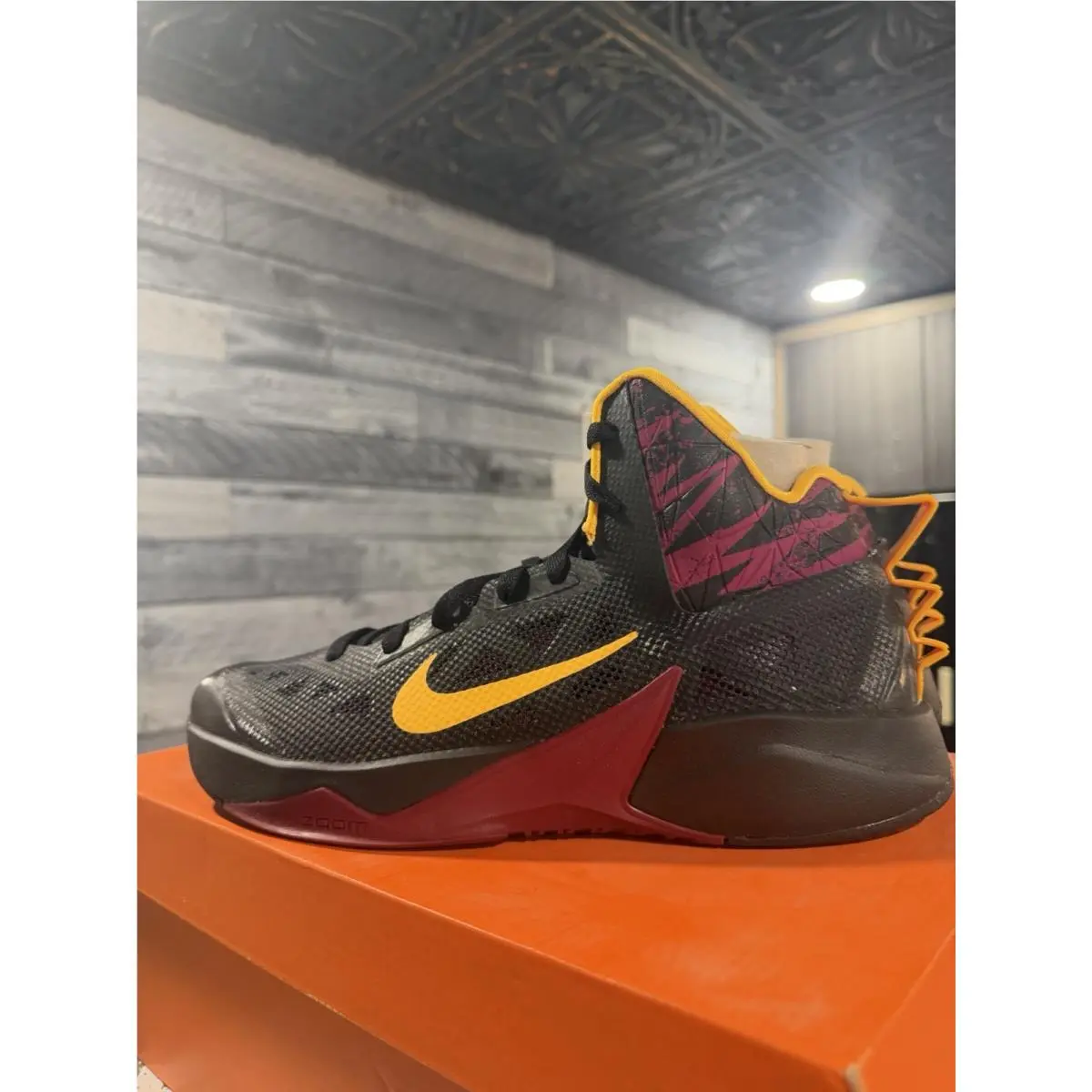 Nike shoes - Nike Zoom Hyperfuse - Zoom Hyperfuse - 615896-003 - Black 4
