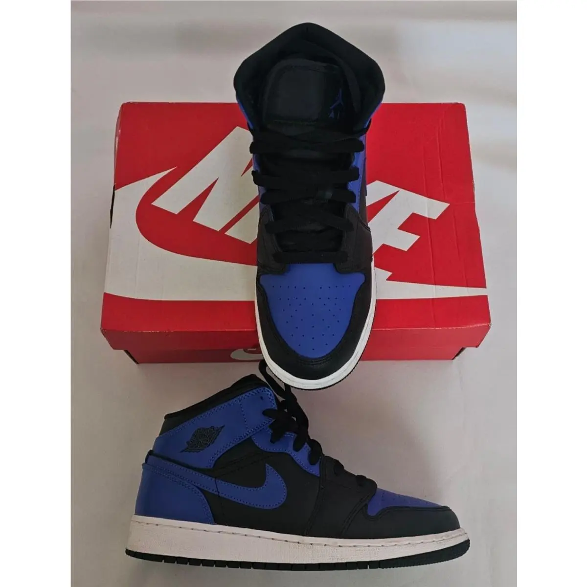 Nike shoes - Air Jordan 1 Mid - Air Mid - Blue 1