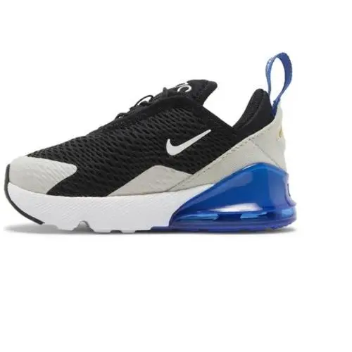 Toddler`s Nike Air Max 270 Black/white-game Royal DD1646 050 - 4