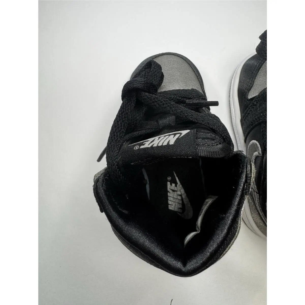 Nike shoes - Jordan 1 Retro High OG (TD) - Black / Medium Grey / White 7