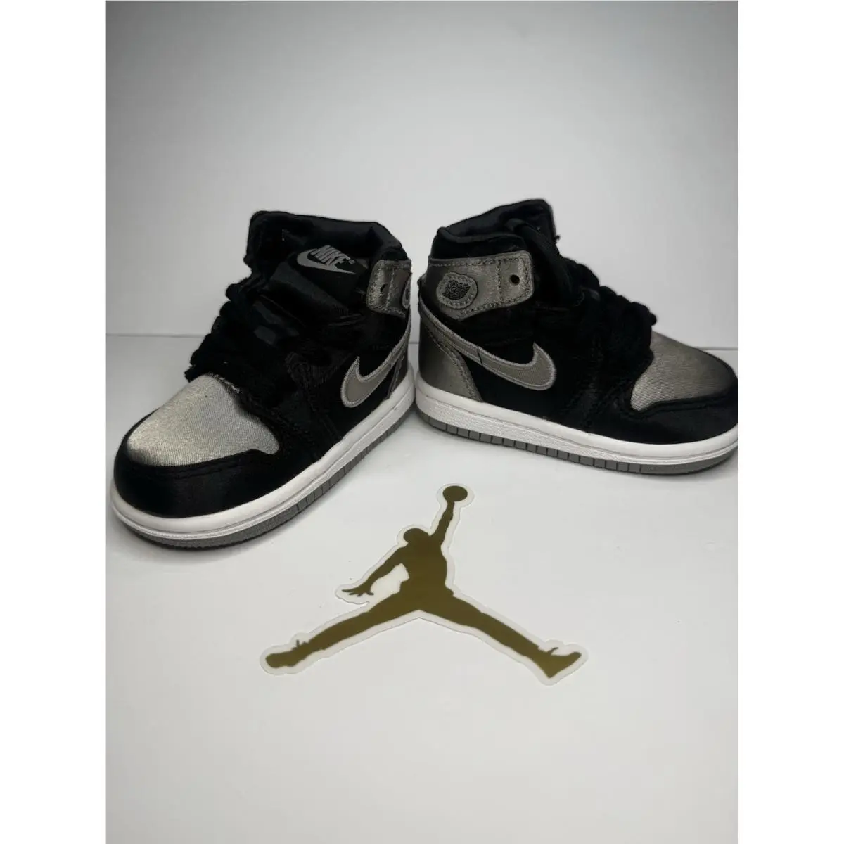 Nike Air Jordan 1 Retro High OG Shadow 2.0 TD 4C Toddler Black Grey FD5305-010