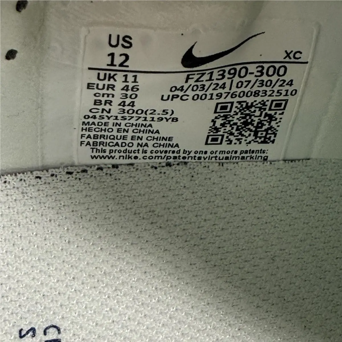 Nike shoes - Nike Zoom Mercurial Vapor 16 Pro FG - FZ1390-300 - White 6