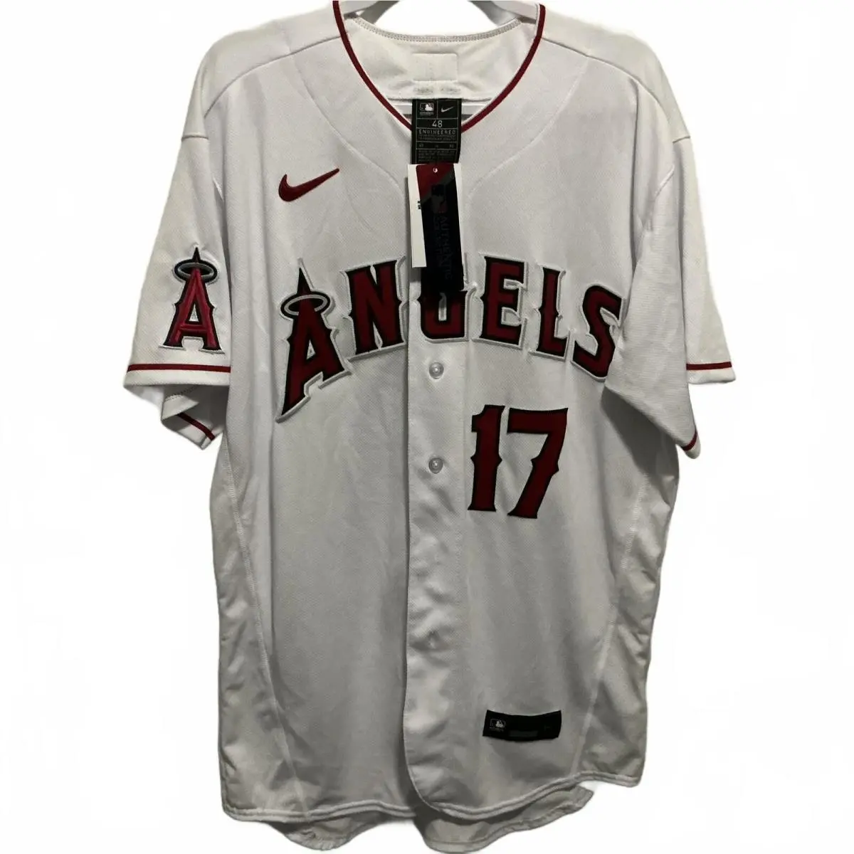 Nike Mlb Los Angeles Angels Shohei Ohtani 17 Home Jersey Size 48