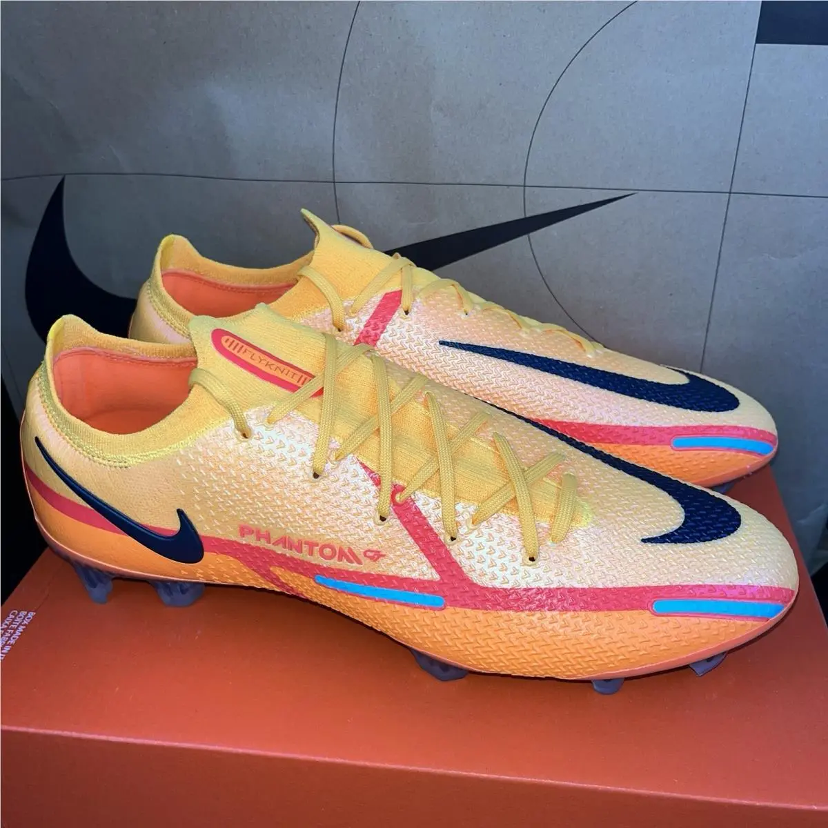 Nike Phantom GT2 Elite FG Blueprint Pack Orange Nby CZ9890-809 Men’s Size 11